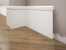 Plinta decorativa alba din DUROTEC 30