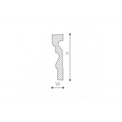 Ancadrament decorativ fereastra MA11 150X40X2000