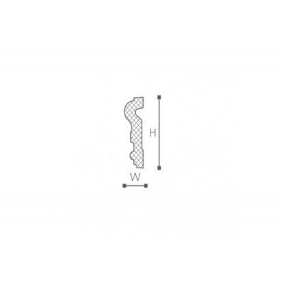 Ancadrament decorativ fereastra MA16 100X30X2000
