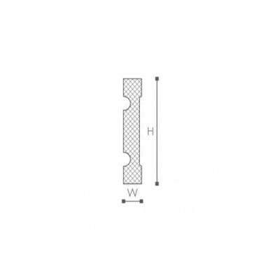 Ancadrament decorativ fereastra MA22 150X30X2000