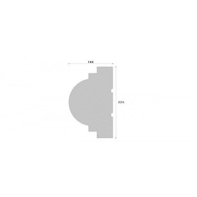 Ancadrament decorativ fereastra NA173 225X140X2000