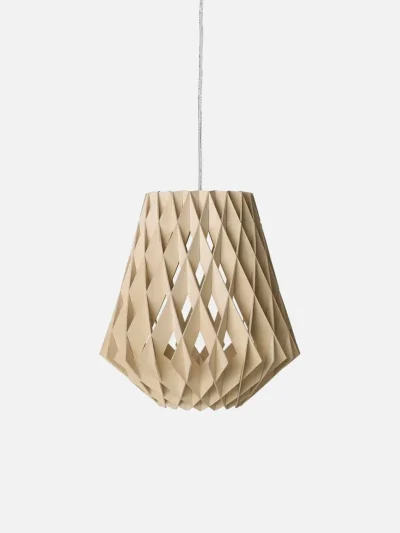 Glozin II Wooden Lamp Drop