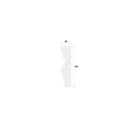 Ancadrament decorativ fereastra NA104 120X30X2000