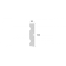 Ancadrament decorativ fereastra REMA22 150X30X2000
