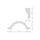 Arcada decorativa domostyl GA1 125X100X183