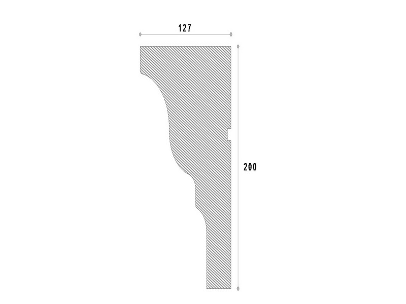 Fronton decorativ NC158 - imagine 2