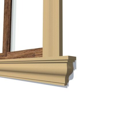 Solbanc decorativ fereastra NS112 135X75X1250 - imagine 2