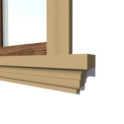 Solbanc decorativ fereastra NS117 150X95X2000 - imagine 2