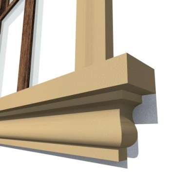 Solbanc decorativ fereastra NS131 180X100X2000 - imagine 2